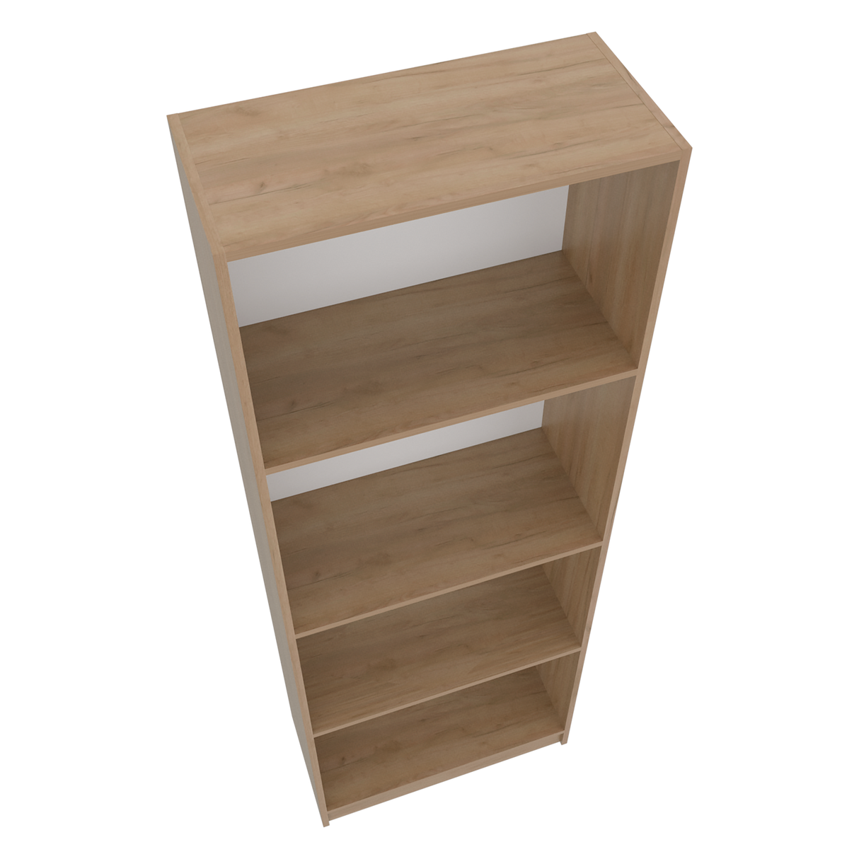 Biblioteca Home Fresno 62.8x180.6cm Rectangular con Cuatro Compartimientos - BIBLIOTECAS Y ESTANTERIAS | Bylmo