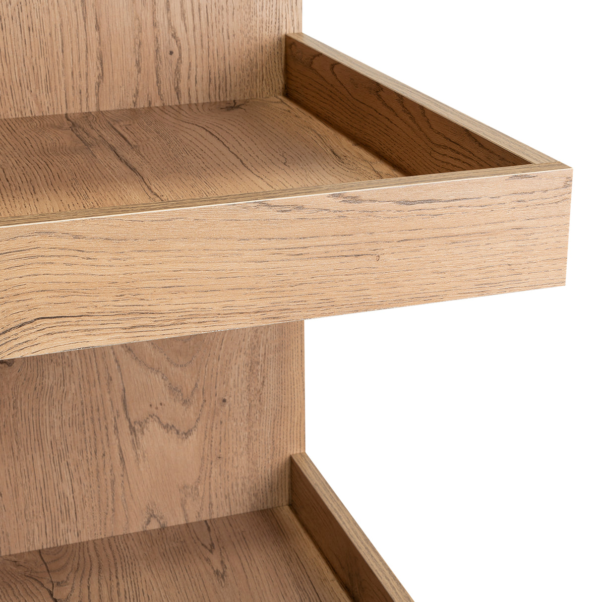 Bar Esquinero Huna Macadamia 46.9x46.9cm con Cuatro Portacopas y Seis Portabotellas - BARES | Bylmo