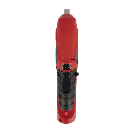 Destornillador Eléctrico Kalley Rojo y Negro 4.49x6.45cm De Bateria Recargable con Conexión USB Tipo C