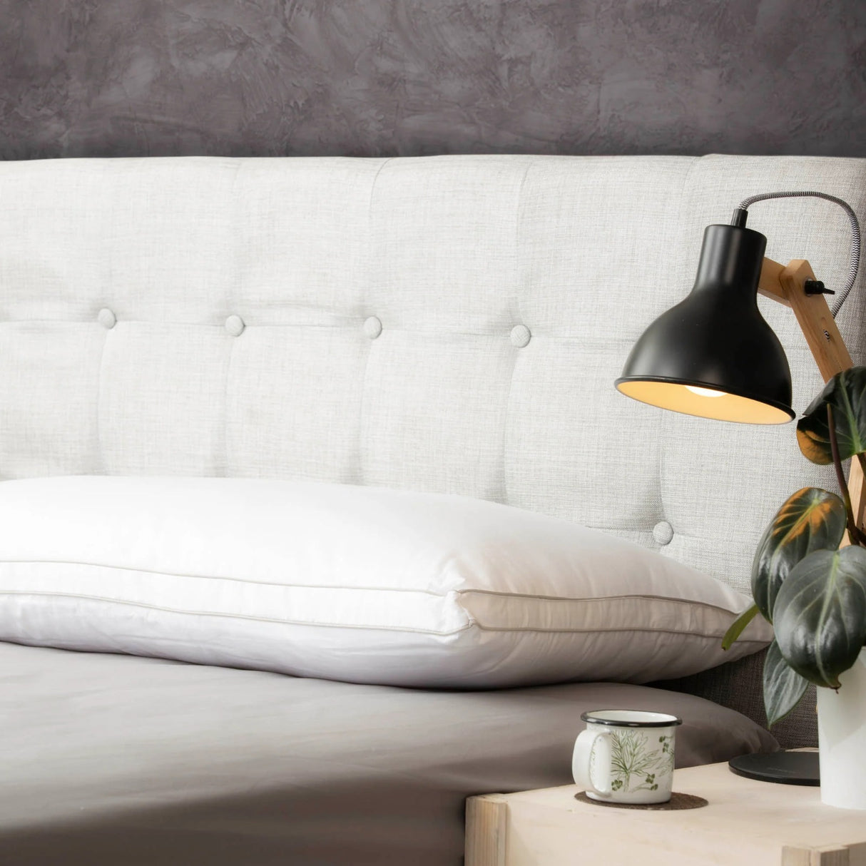 Almohada Suave Confort de Fibra Siliconada 50x90cm Hipoalergénico - ALMOHADAS | Bylmo