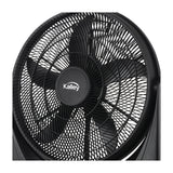 Ventilador de Piso Kalley Negro 61.2x61.4cm De Cinco Aspas con Tres Velocidodes y con Inclinación - VENTILADORES | Bylmo
