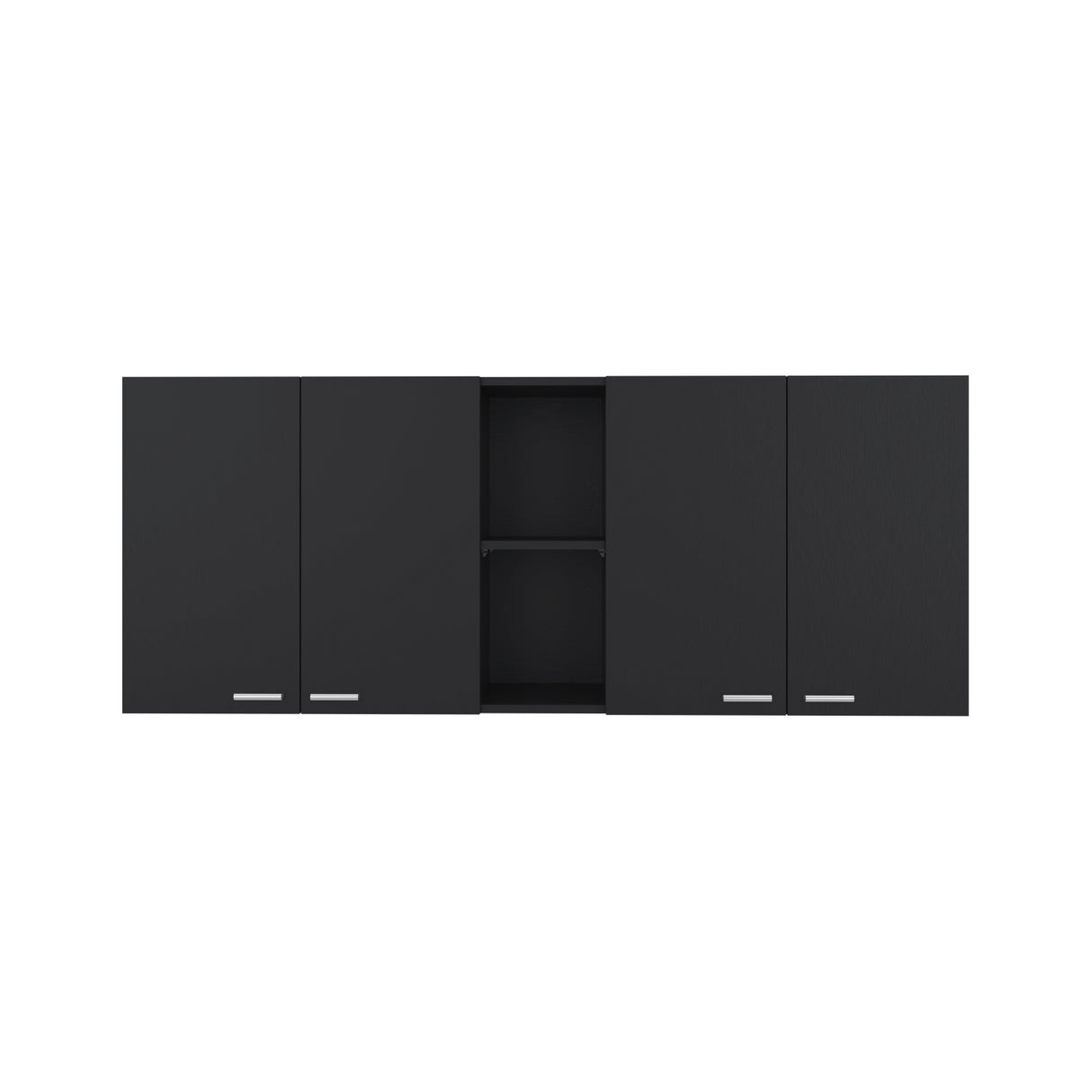 Gabinete de Cocina Portofino Wengue 150x60cm Con Cuatro Cajones cn Espacio para Extractor y con Locero - MUEBLES SUPERIORES DE COCINA | Bylmo