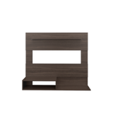 Panel de TV Beijing Milan y Wengue 140x120cm Para TV Hasta 55 Pulgadas con Cinco Compartimientos - MUEBLES DE TV | Bylmo