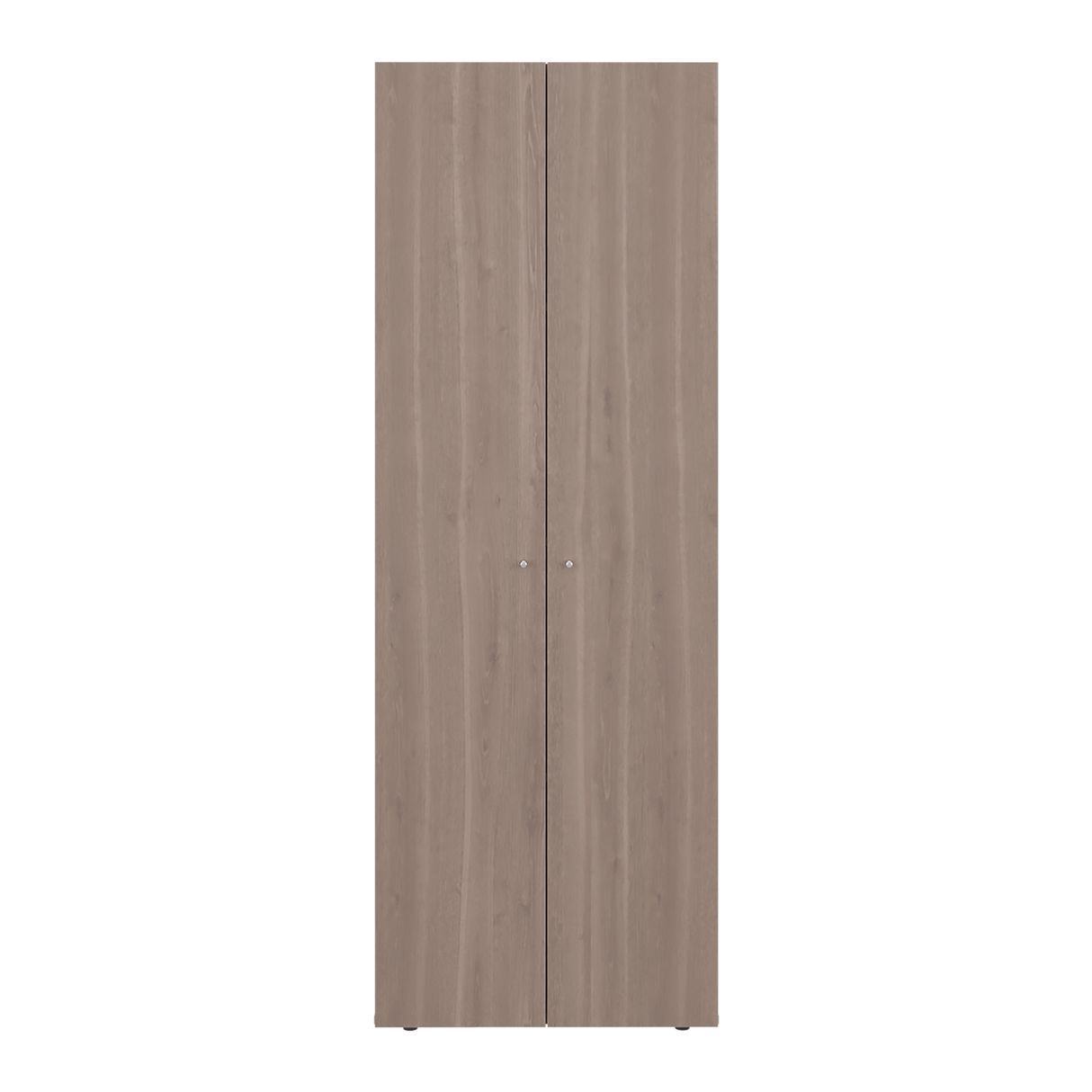 Closet Tuhogar Bardolino y Blanco 60x170cm con Cuatro Compartimientos y con Dos Puertas - CLOSETS | Bylmo