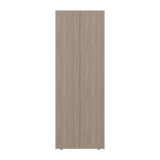 Closet Tuhogar Bardolino y Blanco 60x170cm con Tres Compartimientos y con Dos Puertas - CLOSETS | Bylmo