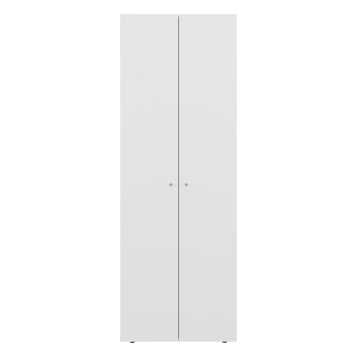 Closet Tuhogar Blanco 60x170cm con Cuatro Compartimientos y con Dos Puertas - CLOSETS | Bylmo