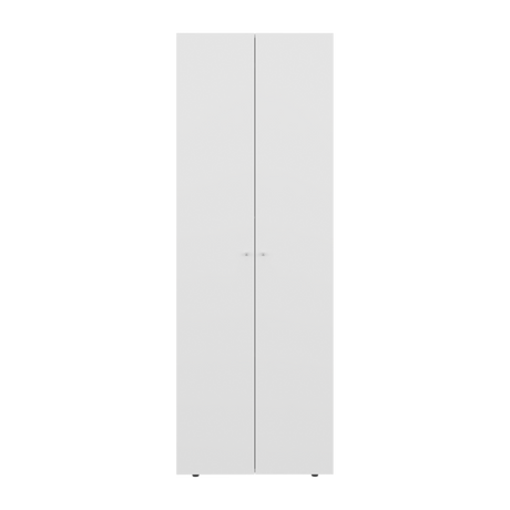 Closet Tuhogar Blanco 60x170cm con Tres Compartimientos y con Dos Puertas - CLOSETS | Bylmo