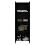 Closet Tuhogar Wengue 60x170cm con Cuatro Compartimientos y con Dos Puertas - CLOSETS | Bylmo