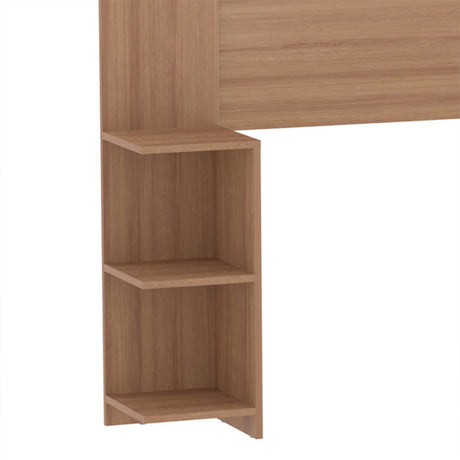 Cabecero Phoenix Almendra 194.8x120.5cm para Cama Doble 140 X 190 cm con Acabado Liso - CABECEROS | Bylmo