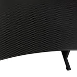 Escritorio Gamer Carbon Racer Negro y Fibra de Carbono 60x120cm sin Cajones - ESCRITORIOS | Bylmo