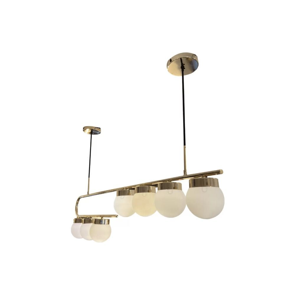 Lámpara de Techo Colgante Oulu Dorado 13x102cm Ajustable con Bombilla LED - LAMPARAS DE TECHO | Bylmo