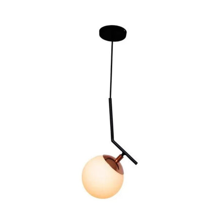 Lámpara de Techo Colgante Niza Cobre y Negro 13x132cm Ajustable con Bombilla LED - LAMPARAS DE TECHO | Bylmo