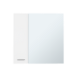 Gabinete de Baño Sines Blanco 60x60cm Con Espejo y con Dos Entrepaños - GABINETES DE BANHO | Bylmo