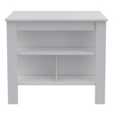 Mueble Auxiliar de Cocina Cala Blanco 103x90cm con Tres Compartimientos - BARRAS Y MUEBLES AUXILIARES | Bylmo
