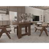 Comedor Volterra Coñac 120x74cm Rectangular De Cuatro Puestos Sin Sillas - COMEDORES | Bylmo