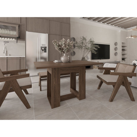 Comedor Volterra Coñac 120x74cm Rectangular De Cuatro Puestos Sin Sillas - COMEDORES | Bylmo