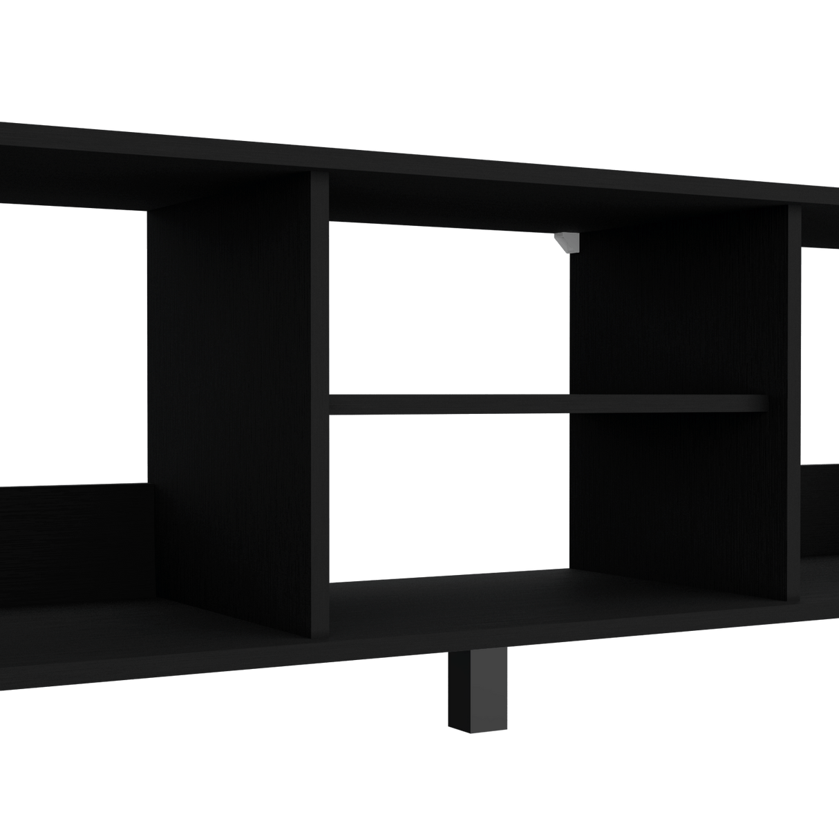 Combo Mueble de TV y Mesa de Centro Eclpse Wengue 140.2x45.7cm para TV Hasta 65" Pulgadas con Seis Compartimientos - MUEBLES DE TV | Bylmo