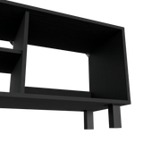 Combo Mueble de TV y Mesa de Centro Eclpse Wengue 140.2x45.7cm para TV Hasta 65" Pulgadas con Seis Compartimientos - MUEBLES DE TV | Bylmo