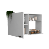 Gabinete de Cocina Napoles Blanco 100x60cm con Un Entrepaño y Una Puerta - MUEBLES SUPERIORES DE COCINA | Bylmo