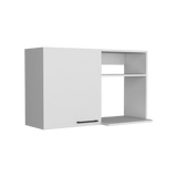 Gabinete de Cocina Napoles Blanco 100x60cm con Un Entrepaño y Una Puerta - MUEBLES SUPERIORES DE COCINA | Bylmo