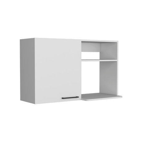 Gabinete de Cocina Napoles Blanco 100x60cm con Un Entrepaño y Una Puerta - MUEBLES SUPERIORES DE COCINA | Bylmo