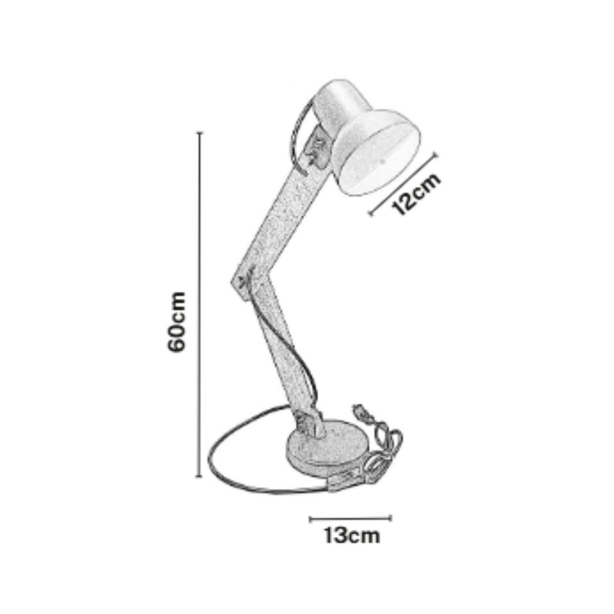 Lámpara de Mesa Led Galo Lisa Negro y Madera 12x60cm de Una Luz sin Bombilla - LAMPARAS DE ESCRITORIO | Bylmo