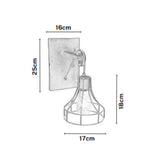 Lámpara de Pared Led Cobre 17x18cm de de Una Luz sin Bombilla - LAMPARAS DE PARED | Bylmo