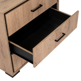 Cajonera Terra Macadamia 79.1x77cm de Tres Hileras con Tres Cajones - CAJONERAS Y COMODAS | Bylmo