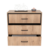 Cajonera Terra Macadamia 79.1x77cm de Tres Hileras con Tres Cajones - CAJONERAS Y COMODAS | Bylmo