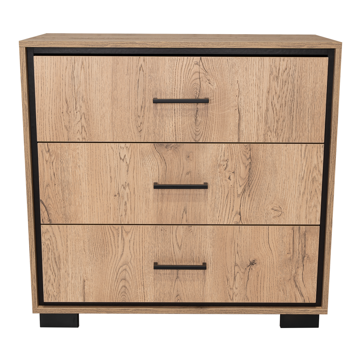 Cajonera Terra Macadamia 79.1x77cm de Tres Hileras con Tres Cajones - CAJONERAS Y COMODAS | Bylmo