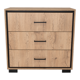 Cajonera Terra Macadamia 79.1x77cm de Tres Hileras con Tres Cajones - CAJONERAS Y COMODAS | Bylmo