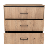 Cajonera Terra Macadamia 79.1x77cm de Tres Hileras con Tres Cajones - CAJONERAS Y COMODAS | Bylmo