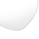 Espejo de Baño Saona Gris 64x50cm Asimetrico sin Marco - ESPEJOS DE BANHO | Bylmo