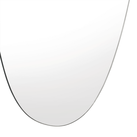 Espejo de Baño Baikal Gris 60x80cm Asimetrico sin Marco - ESPEJOS DE BANHO | Bylmo