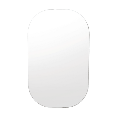 Espejo de Baño Nany Gris 43x68cm Rectangular sin Marco - ESPEJOS DE BANHO | Bylmo