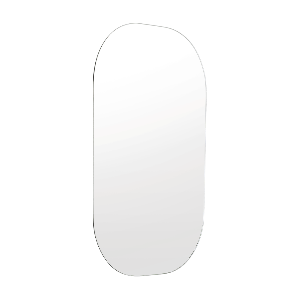 Espejo de Baño Nany Gris 43x68cm Rectangular sin Marco - ESPEJOS DE BANHO | Bylmo