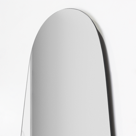 Espejo de Baño Luty Gris 45x70cm Asimetrico sin Marco - ESPEJOS DE BANHO | Bylmo