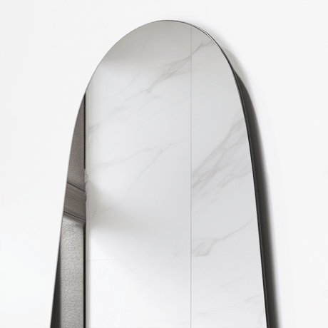 Espejo de Baño Luty Gris 45x70cm Asimetrico sin Marco - ESPEJOS DE BANHO | Bylmo