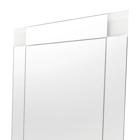 Espejo de Baño Yorlin Gris 60x80cm Rectangular sin Marco y con Sandblasting - ESPEJOS DE BANHO | Bylmo