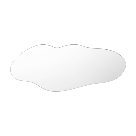 Espejo de Baño Aries Gris 150x60cm Asimetrico sin Marco - ESPEJOS DE BANHO | Bylmo