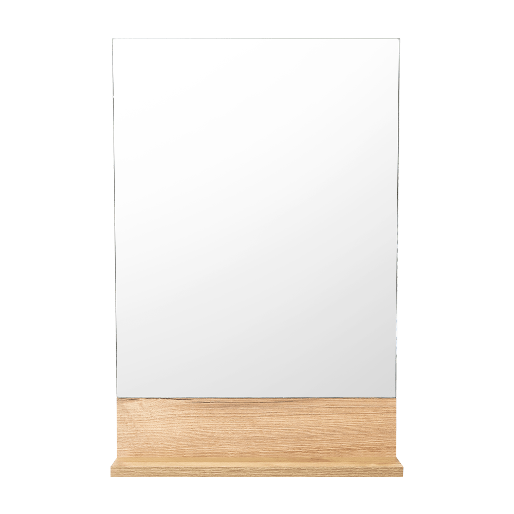 Espejo de Baño Lilo Duna y Gris 40x60cm Rectangular sin Marco - ESPEJOS DE BANHO | Bylmo