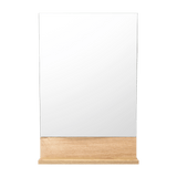 Espejo de Baño Lilo Duna y Gris 40x60cm Rectangular sin Marco - ESPEJOS DE BANHO | Bylmo