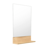 Espejo de Baño Lilo Duna y Gris 40x60cm Rectangular sin Marco - ESPEJOS DE BANHO | Bylmo