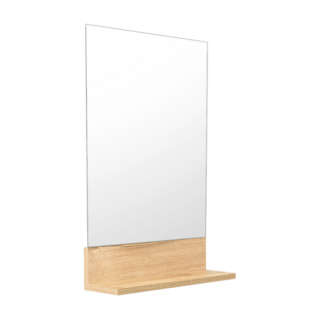 Espejo de Baño Lilo Duna y Gris 40x60cm Rectangular sin Marco - ESPEJOS DE BANHO | Bylmo