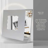 Álbum de Fotos Bodas Blanco 24x32cm Argollado de Veinte Páginas - ALBUMES DE FOTOS | Bylmo