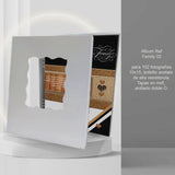 Álbum de Fotos Family Madera y Negro 24x32cm Argollado de Veinte Páginas - ALBUMES DE FOTOS | Bylmo