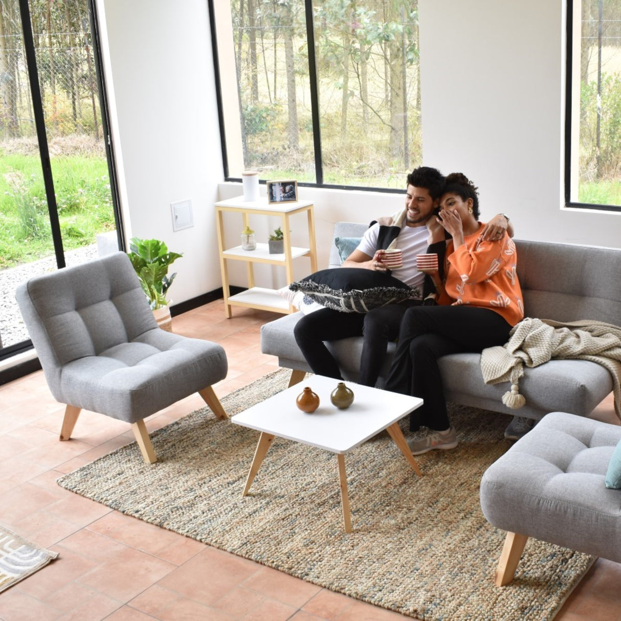 Poltrona Porto Plata 67x80cm De Un Puesto Capitoneado - SOFAS Y POLTRONAS | Bylmo