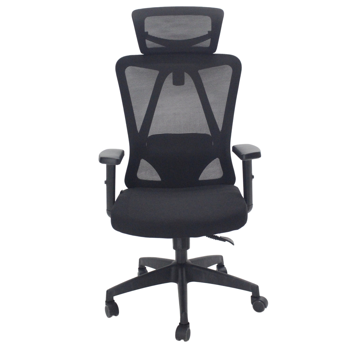 Silla Gerencial Orion Negro 62x127cm con Apoya Brazos con Soporte Lumbar y con Apoya Cabezas - SILLAS DE OFICINA | Bylmo