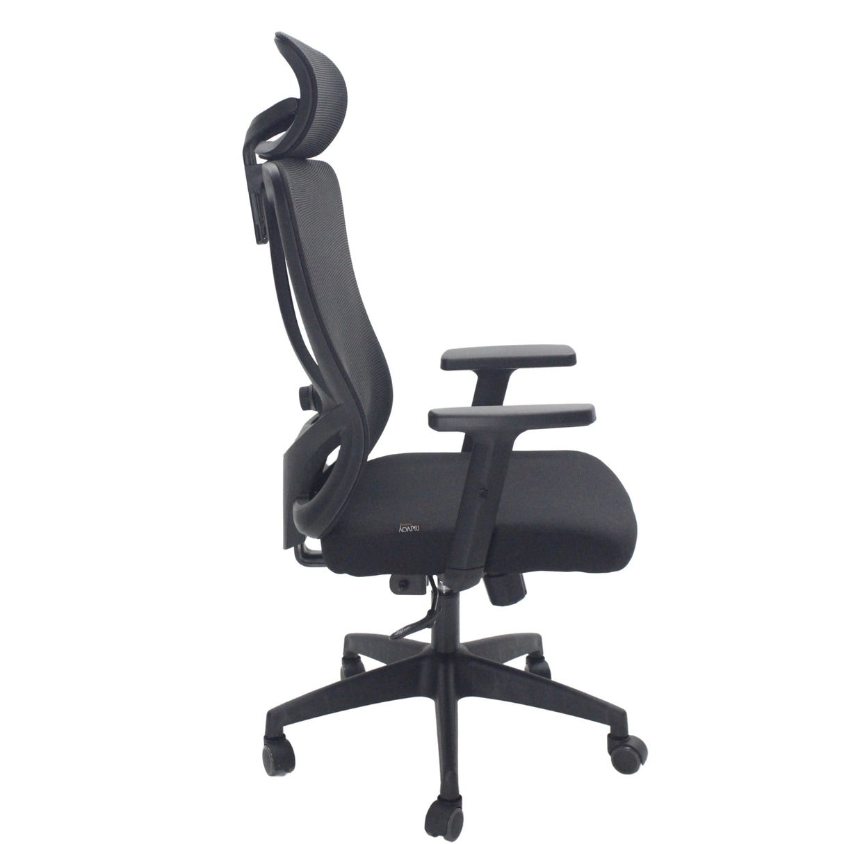 Silla Gerencial Orion Negro 62x127cm con Apoya Brazos con Soporte Lumbar y con Apoya Cabezas - SILLAS DE OFICINA | Bylmo