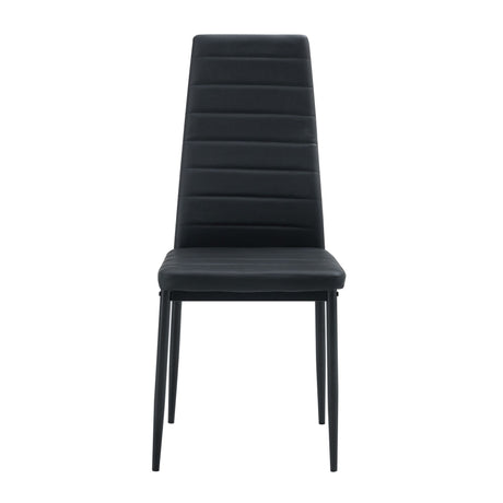 Kit x 2 Sillas Comedor Maxi Cafe Claro y Cafe Oscuro 50.5x94.5cm con Asiento Cuadrado y con Espaldar - SILLAS Y BUTACOS | Bylmo